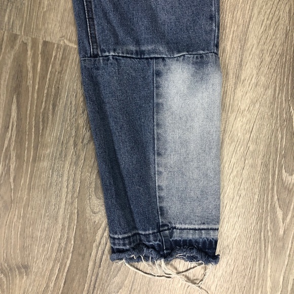 Missguided "Distressed Patchwork" jeans - size 10 - Picture 7 of 11